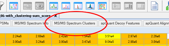 exporting data from kspectra